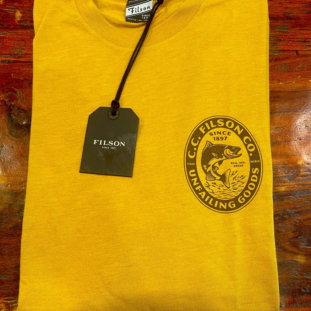 Filson t-shirt. Medium. New with tags.